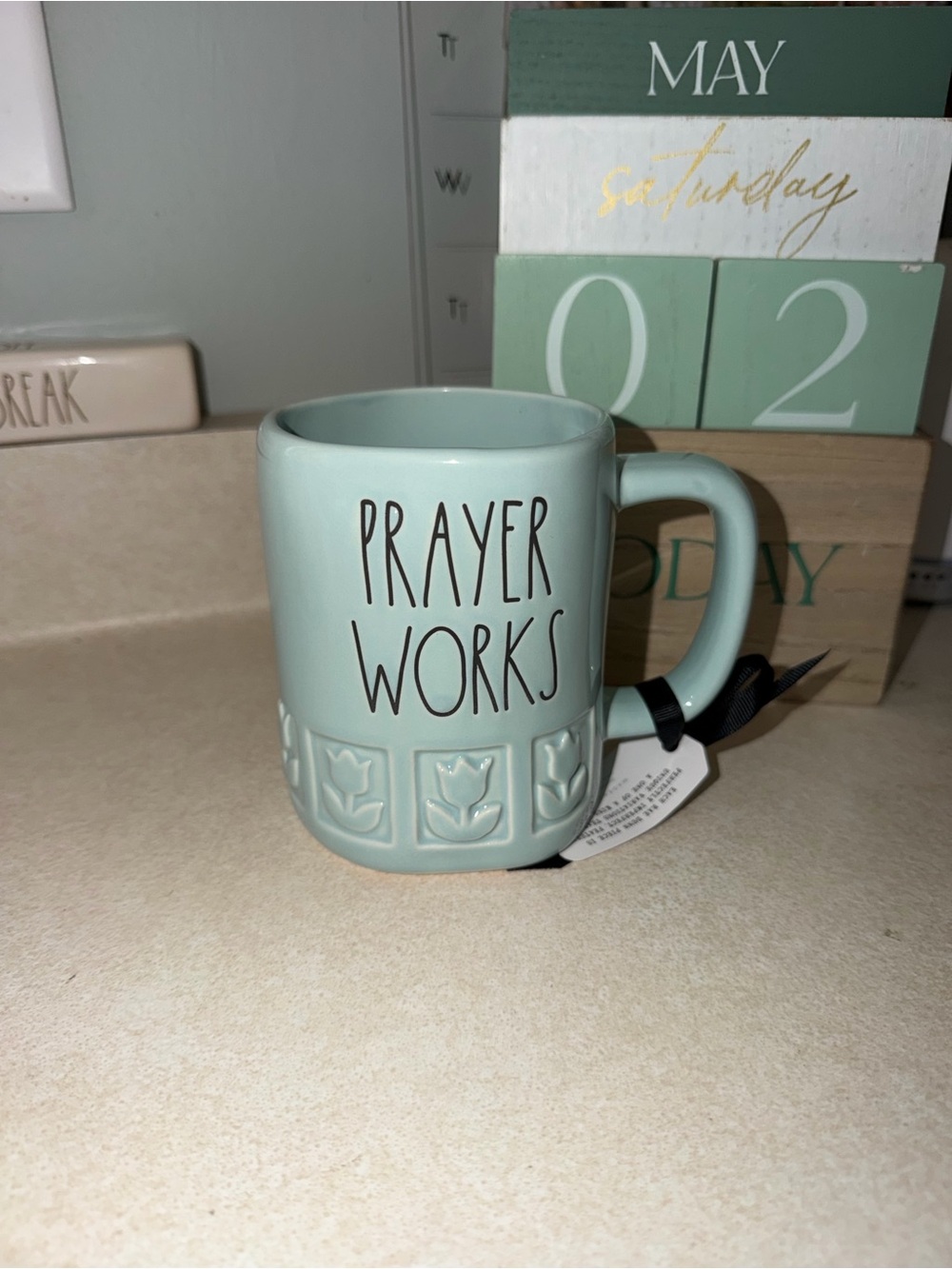 Rae dunn prayer works  mug